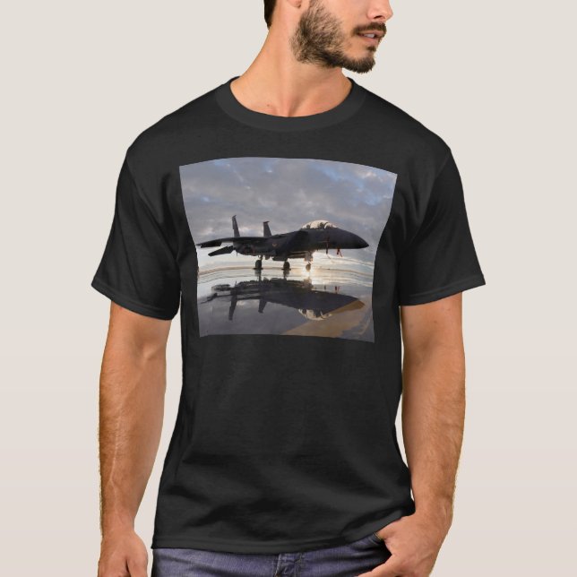 Jetjakt över havet tee shirt (Framsida)