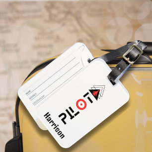 Jetjaktflygplan,Pilot,Luftfart,Coolt,Anpassad Bagagebricka