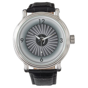 Jetmotorklocka Armbandsur