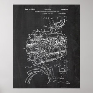 Jetmotorpatent Poster
