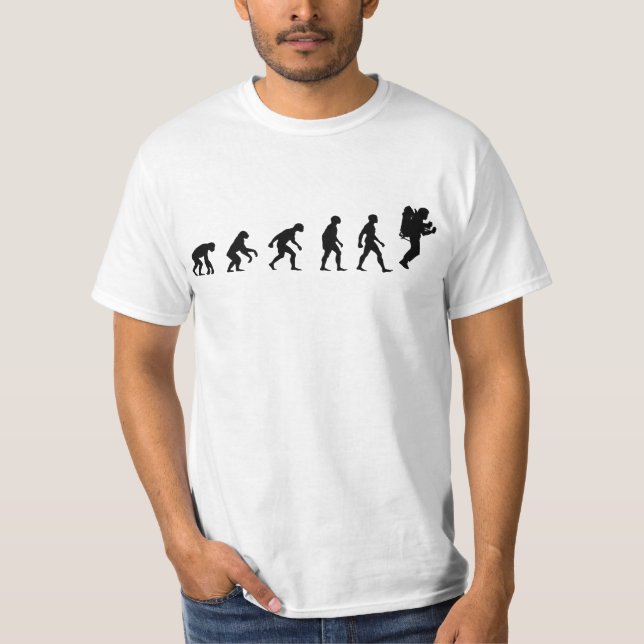 JETPACK-EVOLUTION TEE SHIRT (Framsida)