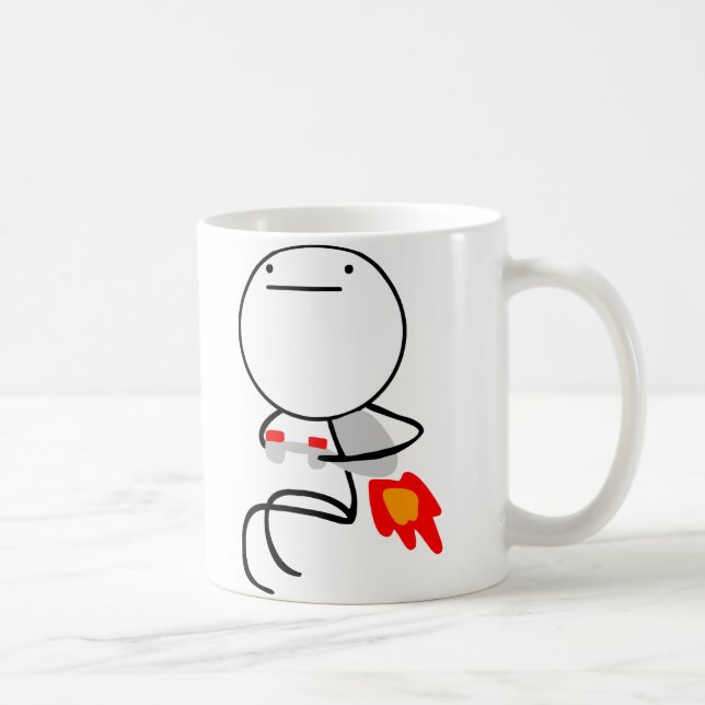 Jetpackegrabb Kaffemugg (Höger)