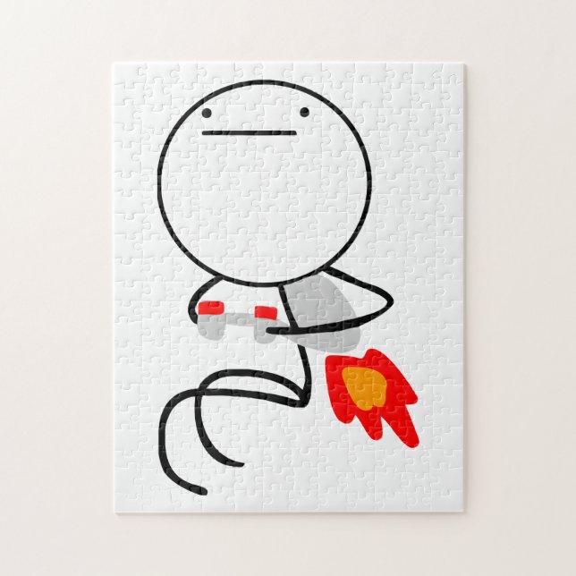 Jetpackegrabb Pussel (Vertikal)