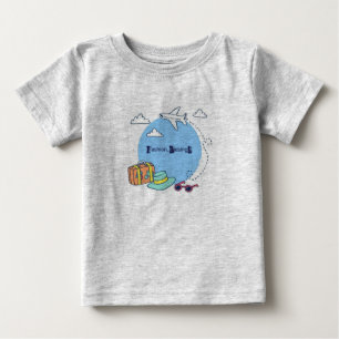 Jetsetter Elegance: Travel-Inspired Mode Tee