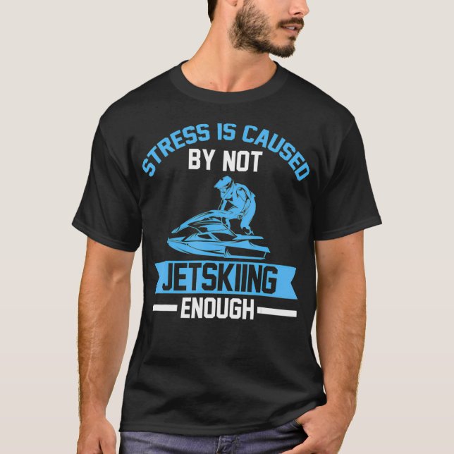 Jetski Jet Ski Gift T Shirt (Framsida)