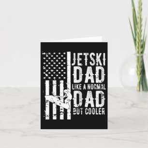 Jetski Pappa Fars dag Pappa Jet Ski Rider Vatten J Kort