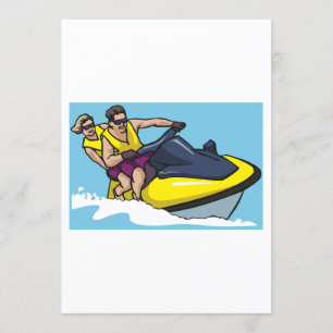 Jetski Roligt Inbjudningar