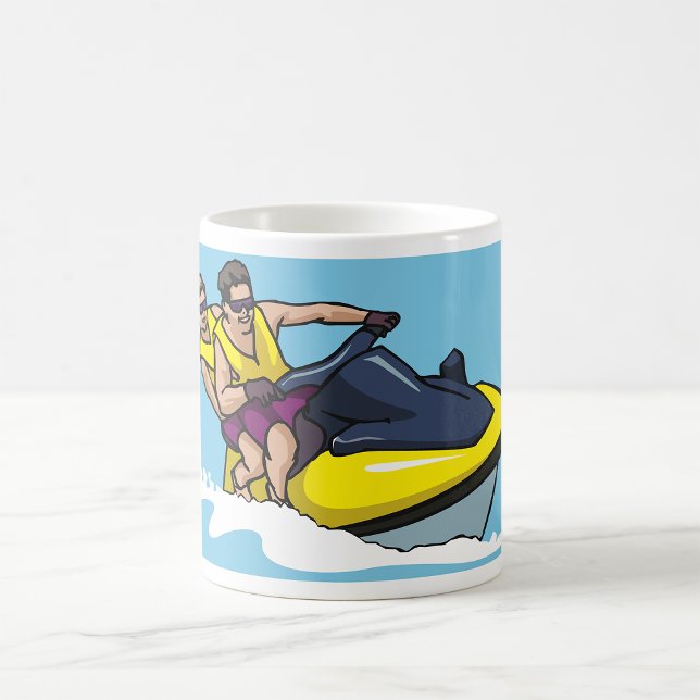 Jetski Roligt Kaffemugg (Skapare uppladdad)