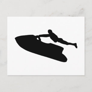 Jetski Vykort