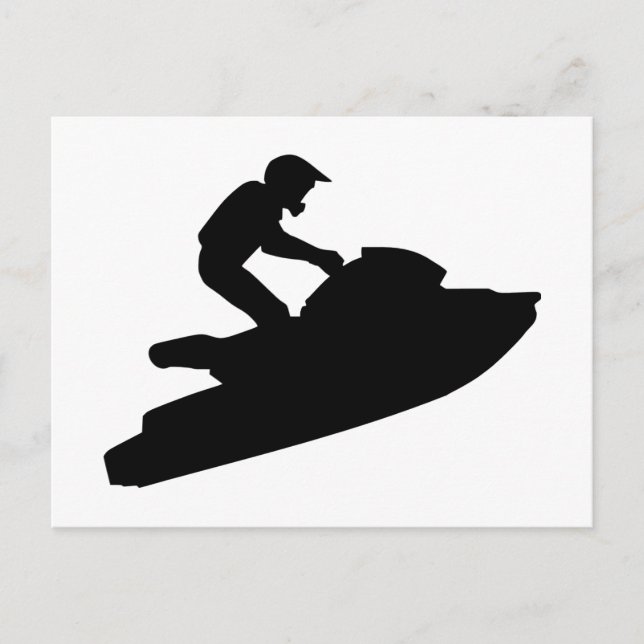 Jetski Vykort (Framsida)