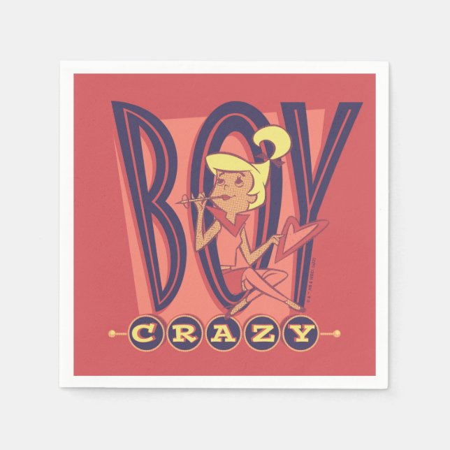 Jetsons | Boy Crazy Pappersservett (Framsidan)