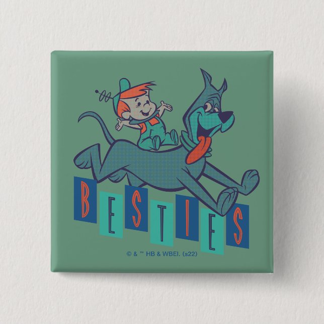 Jetsons | Elroy & Astro Besties Knapp (Framsida)