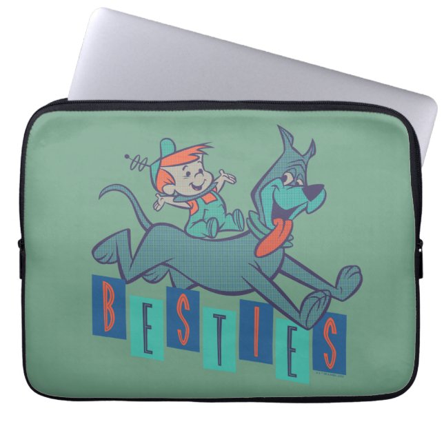 Jetsons | Elroy & Astro Besties Laptop Fodral (Framsidan)