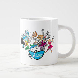 Jetsons Familjedoance Party Giant Coffee Mugg Jumbo Mugg