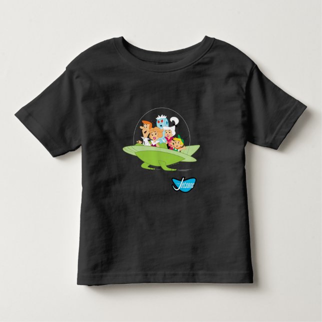 Jetsons | Familjeflygbil T Shirt (Framsida)