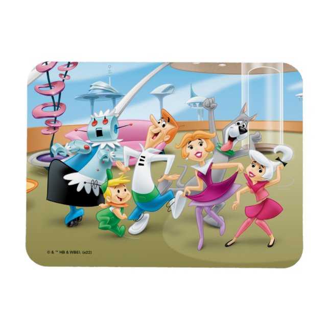 Jetsons | Family Dance Party Magnet (Horisontell)