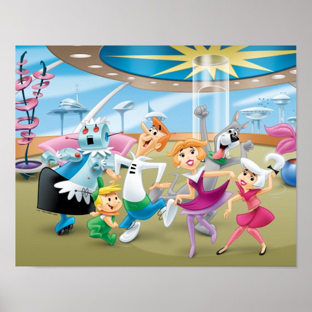 Jetsons | Family Dance Party Poster (Framsidan)