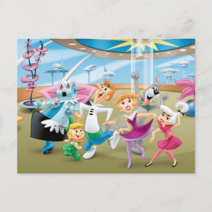 Jetsons   Family Dance Party Vykort