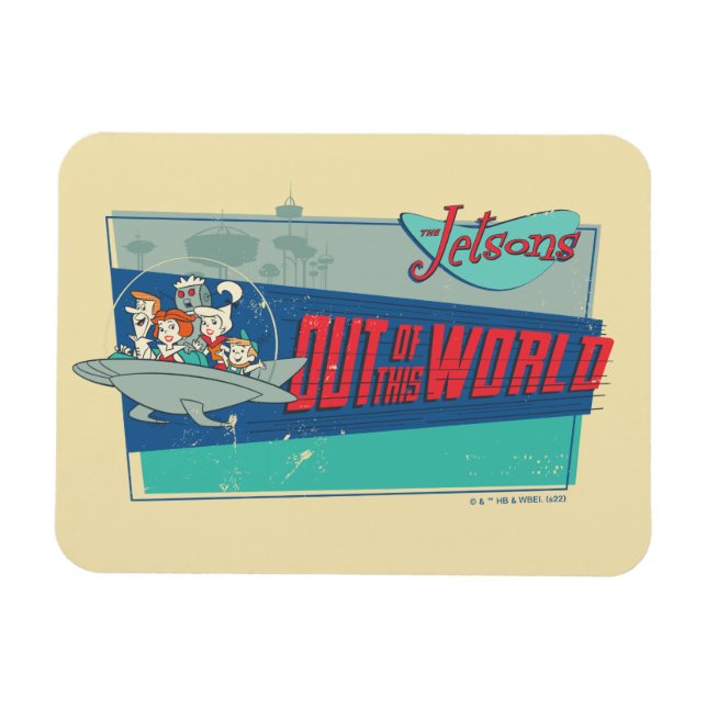 Jetsons | Från denna värld Magnet (Horisontell)