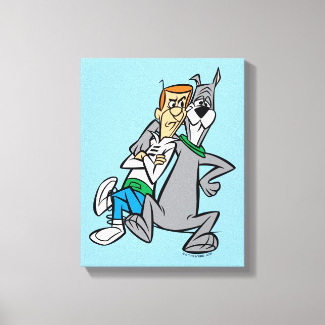 Jetsons | George & Astro Buddies Canvastryck (Framsida)