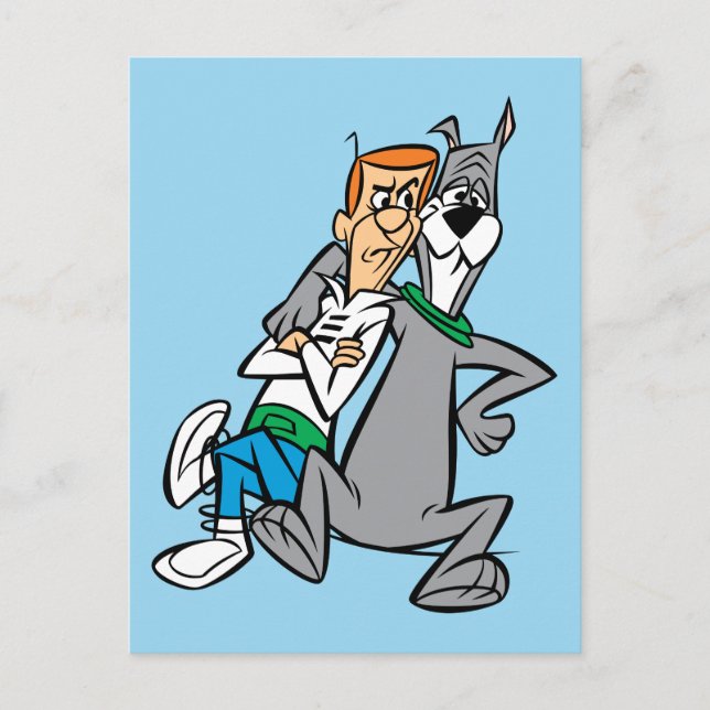 Jetsons | George & Astro Buddies Vykort (Framsida)