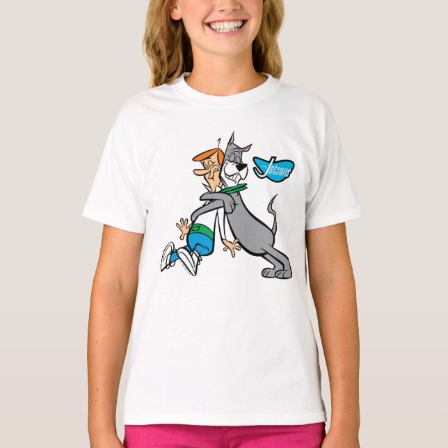 Jetsons | George & Astro Hug T Shirt (Framsida)