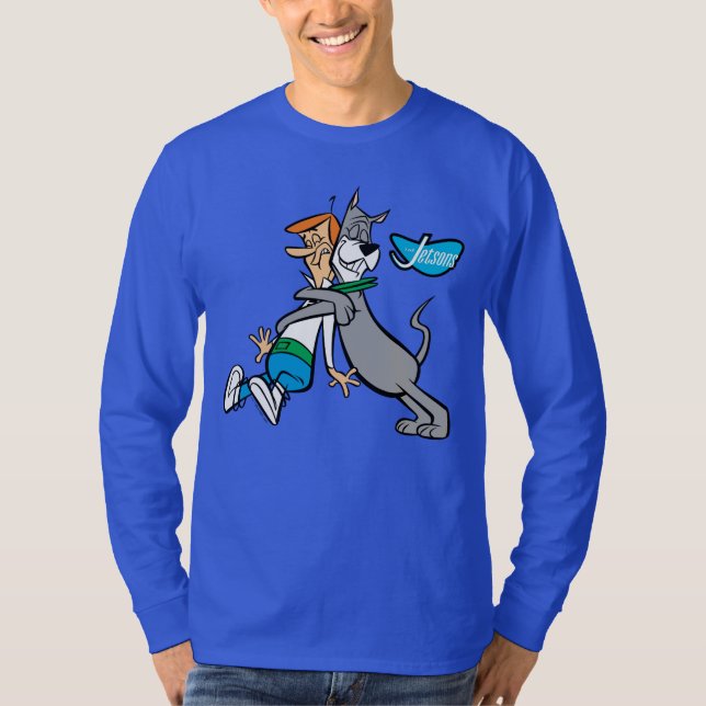 Jetsons | George & Astro Hug T Shirt (Framsida)