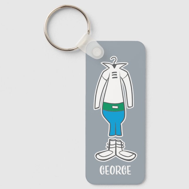 Jetsons | George Kostym Nyckelring (Framsida)