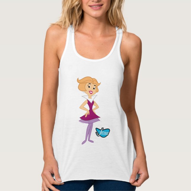 Jetsons | Jane Hans fru Linne Med Racerback (Framsida)