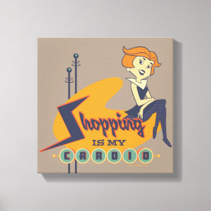 Jetsons Köp är min terapi Canvastryck