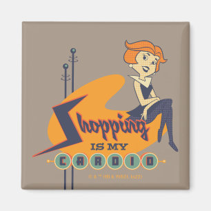 Jetsons   Köp är min terapi Magnet