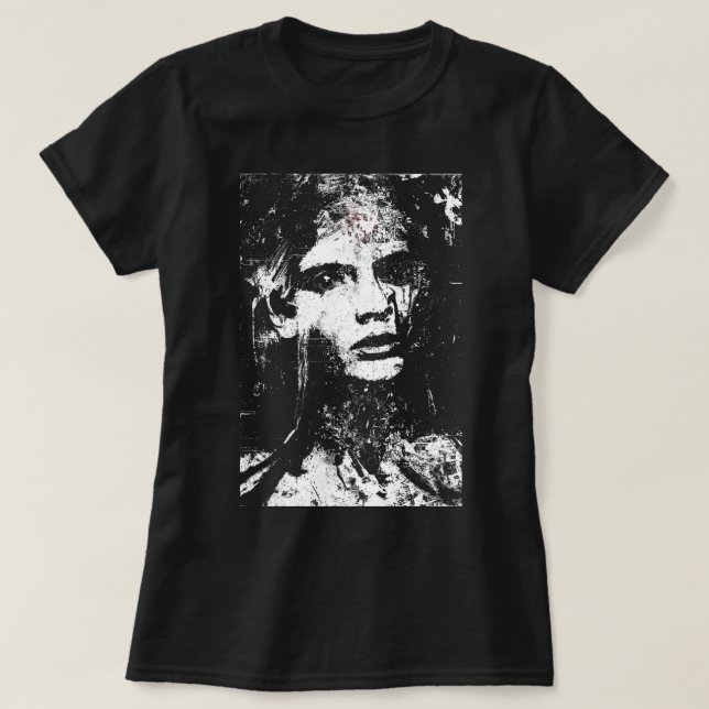 Jetstadskvinna T-shirt (Design framsida)