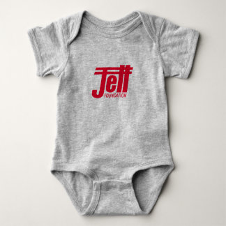 Jett fundamentbaby som är i ett stycke t-shirt
