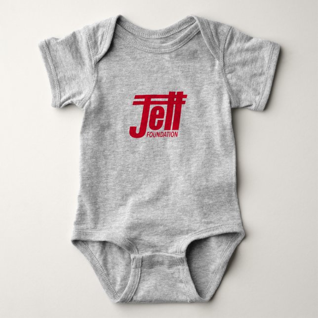 Jett fundamentbaby som är i ett stycke t-shirt (Framsida)