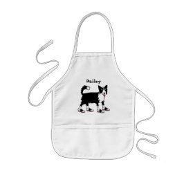 Jett, gräns collie apron barnförkläde