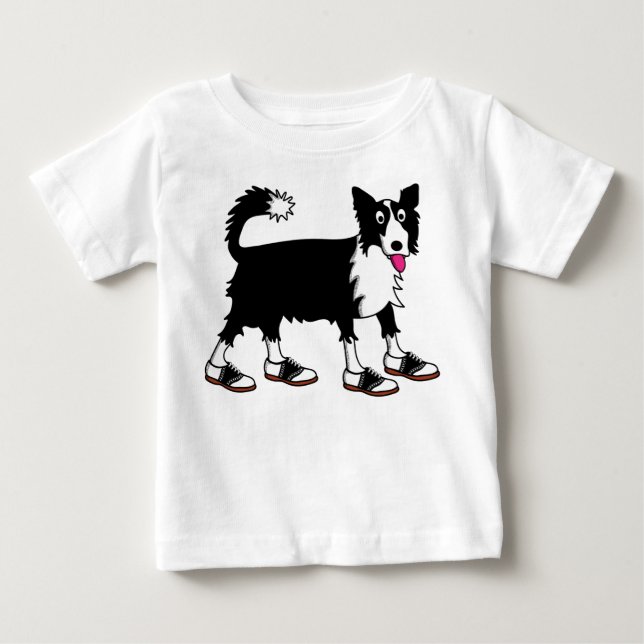 Jett Gräns Collie Tee Shirt (Framsida)
