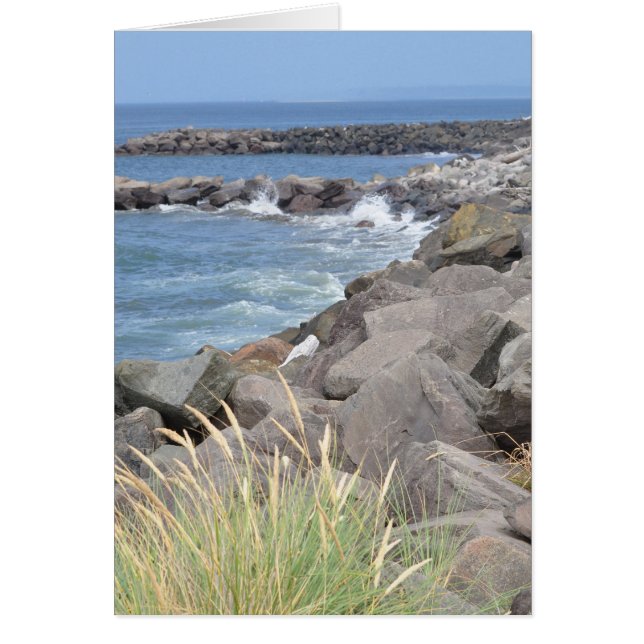 Jetties at Väster Port, WA Hälsningskort (Framsidan)