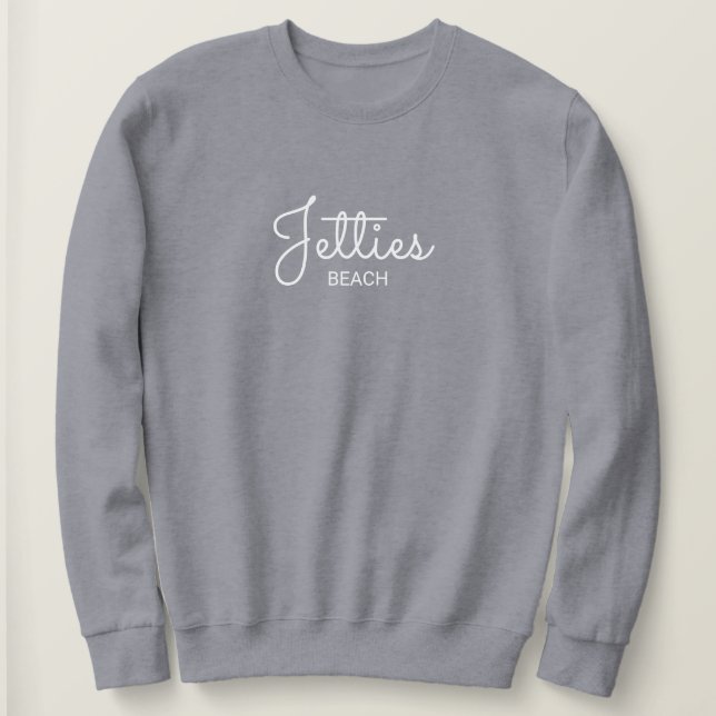Jetties Sweatshirt Cursive T Shirt (Design framsida)