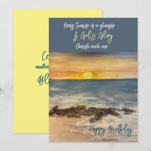 Jetty Birthday Notecard Tack Kort