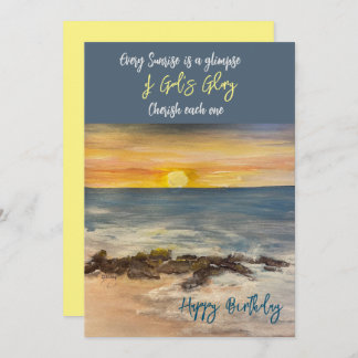 Jetty Birthday Notecard Tack Kort