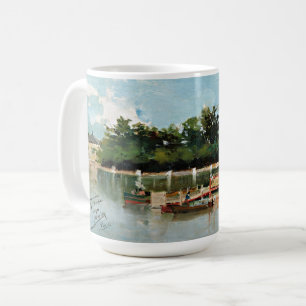 Jettys vy Joaquín Sorolla Kaffemugg