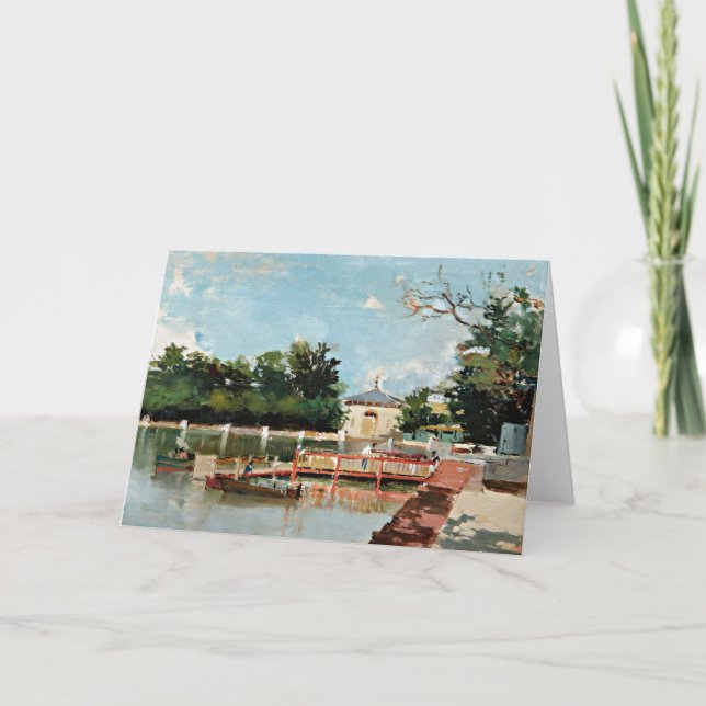 Jettys vy | Joaquín Sorolla Kort (Framsida)