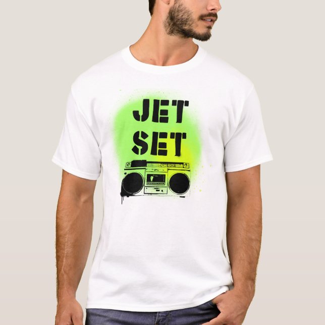 Jetuppsättningen radiosände tee (Framsida)