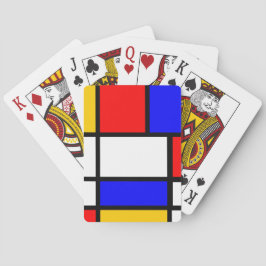 Jeu de carte Mondrian Spelkort