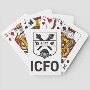 Jeu de cartes de l'ICFO Casinokort