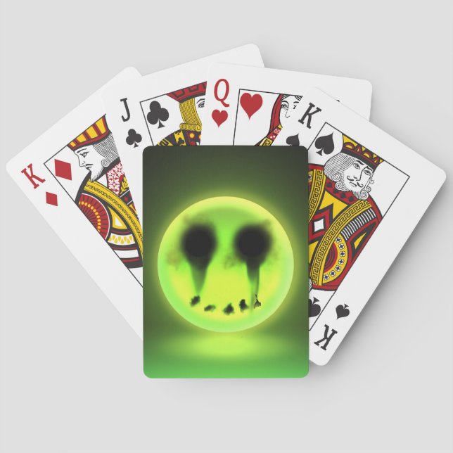Jeu De Cartes Glowmoji Casinokort (Baksidan)