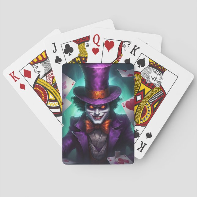 Jeu de Cartes  Le Joker Enflammé Casinokort (Baksidan)