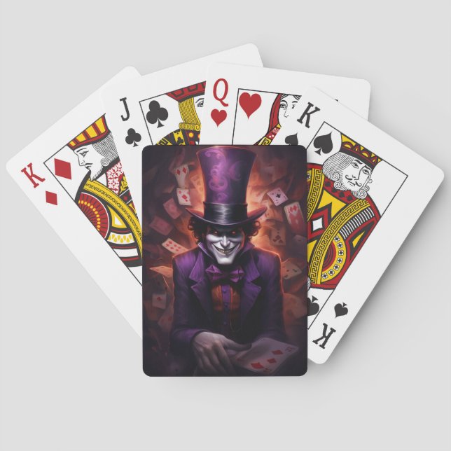 Jeu de Cartes  Le Joker Mystérieux Casinokort (Baksidan)