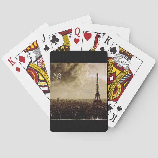 Jeu De Cartes Paris Spel Kort (Baksidan)