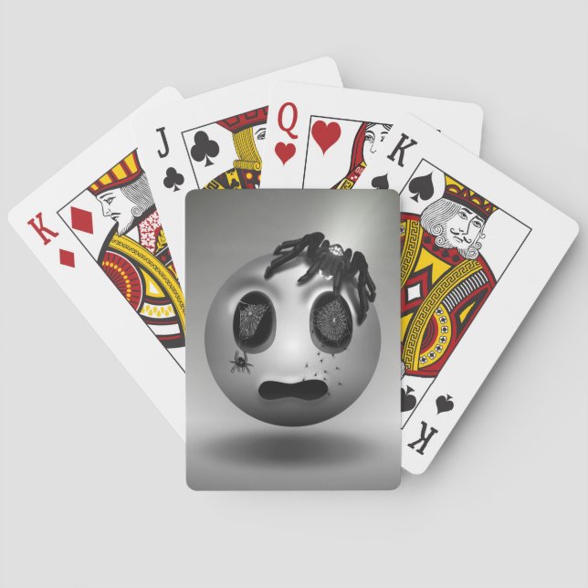 Jeu De Cartes Spidermoji Casinokort (Baksidan)